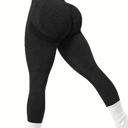 Fitness Leggings Women Pink Seamless Solid Leggings - Fitness Leggings - MODX - Mad Fly Essentials