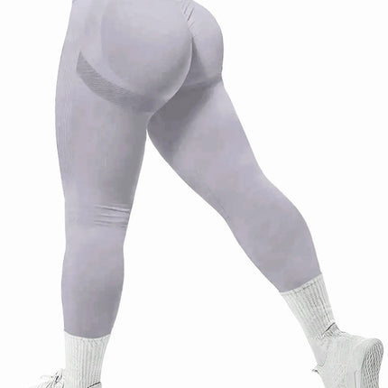 Fitness Leggings Women Pink Seamless Solid Leggings - Fitness Leggings - MODX - Mad Fly Essentials