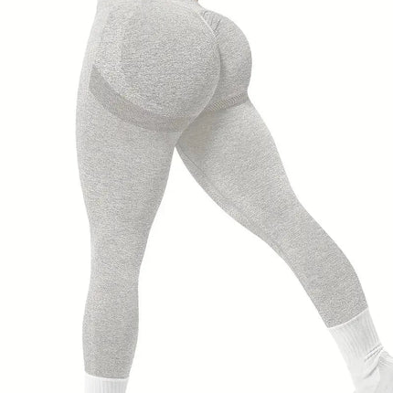Fitness Leggings Women Pink Seamless Solid Leggings - Fitness Leggings - MODX - Mad Fly Essentials