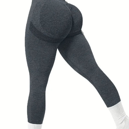 Fitness Leggings Women Pink Seamless Solid Leggings - Fitness Leggings - MODX - Mad Fly Essentials