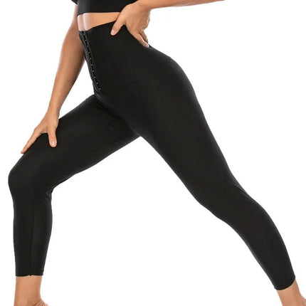 Fitness Leggings Women Plus Sauna Body Shaper Pants - Fitness Leggings - Vaslanda - Mad Fly Essentials