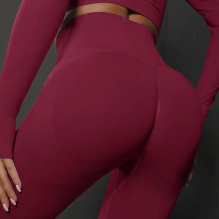 Fitness Leggings Women Seamless Bubble Butt Leggings - Fitness Leggings - Peeli - Mad Fly Essentials