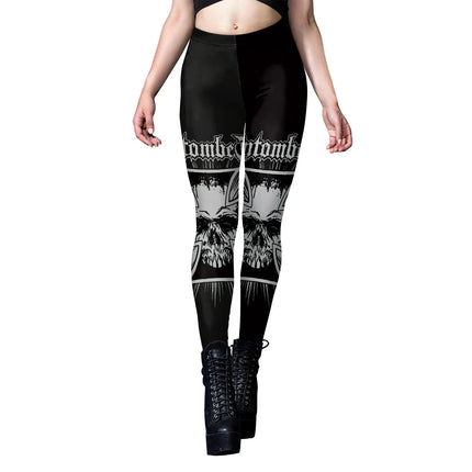 Fitness Leggings Women Slim 3D Steampunk Leggings - Fitness Leggings - You're My Secret - Mad Fly Essentials