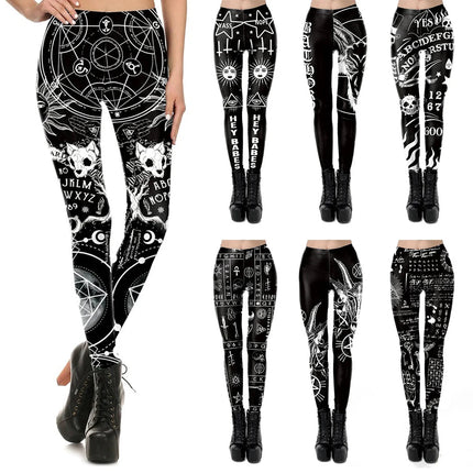 Fitness Leggings Women Slim 3D Steampunk Leggings - Fitness Leggings - You're My Secret - Mad Fly Essentials