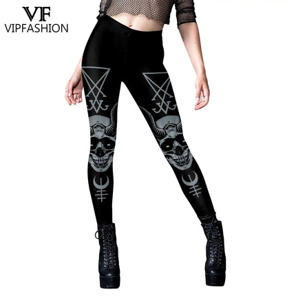 Fitness Leggings Women Slim 3D Steampunk Leggings - Fitness Leggings - You're My Secret - Mad Fly Essentials