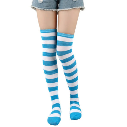 Fitness Leggings Women Striped Yoga Gothic Leggings - Fitness Leggings - FCCEXIO - Mad Fly Essentials