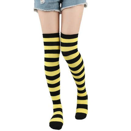 Fitness Leggings Women Striped Yoga Gothic Leggings - Fitness Leggings - FCCEXIO - Mad Fly Essentials