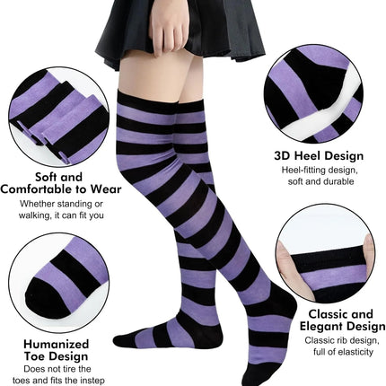 Fitness Leggings Women Striped Yoga Gothic Leggings - Fitness Leggings - FCCEXIO - Mad Fly Essentials