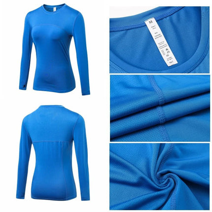 Fitness Top Women Long Winter Compression Tee - Fitness Top - Fitness Essentials - Mad Fly Essentials