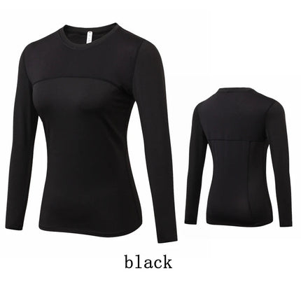 Fitness Top Women Long Winter Compression Tee - Fitness Top - Fitness Essentials - Mad Fly Essentials