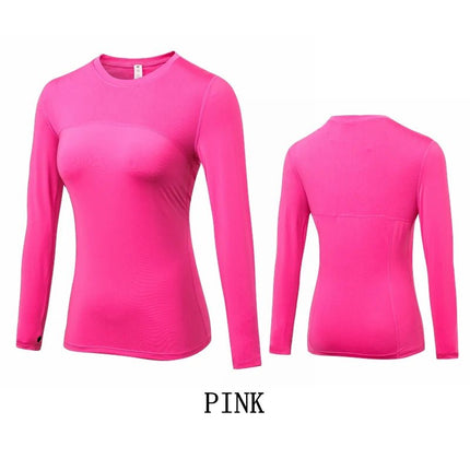 Fitness Top Women Long Winter Compression Tee - Fitness Top - Fitness Essentials - Mad Fly Essentials