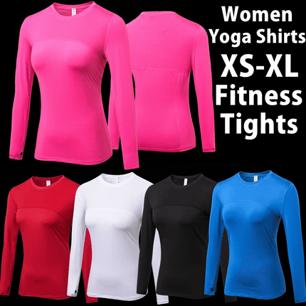 Fitness Top Women Long Winter Compression Tee - Fitness Top - Fitness Essentials - Mad Fly Essentials