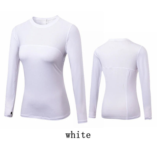 Fitness Top Women Long Winter Compression Tee - Fitness Top - Fitness Essentials - Mad Fly Essentials