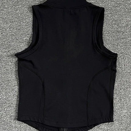 Fitness Top Women Zip Sleeveless Training Vest - Fitness Top - HBJD - Mad Fly Essentials