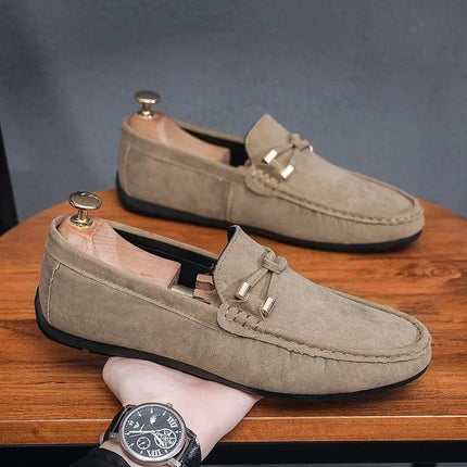 Flats Men Breathable Business Casual Boat Loafers - Flats - Mazefeng - Mad Fly Essentials