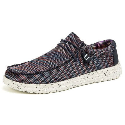 Flats Men Denim Casual Canvas Shoes - Flats - MIXIDELAI - Mad Fly Essentials