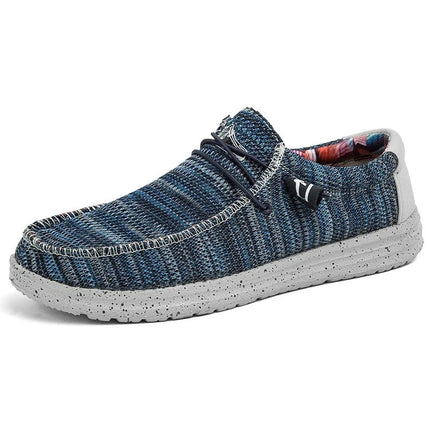 Flats Men Denim Casual Canvas Shoes - Flats - MIXIDELAI - Mad Fly Essentials