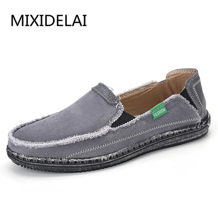 Flats Men Denim Casual Fashion Non-Slip Shoes - Flats - MIXIDELAI - Mad Fly Essentials