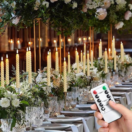 Flickering Wedding LED Candle Light Home Essentials - Home Essentials - Kitchen Essentials - Mad Fly Essentials