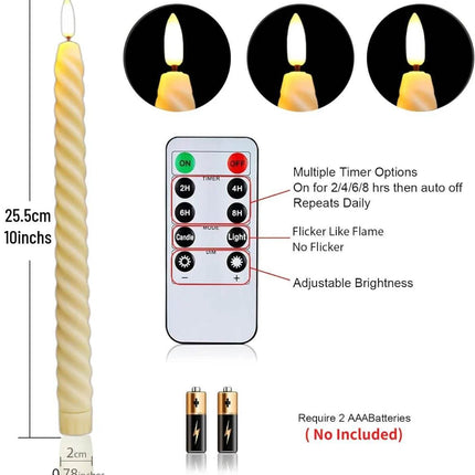 Flickering Wedding LED Candle Light Home Essentials - Home Essentials - Kitchen Essentials - Mad Fly Essentials