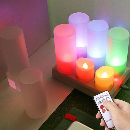 Flickering Wedding LED Candle Tea Light Home Essentials - Home Essentials - Kitchen Essentials - Mad Fly Essentials