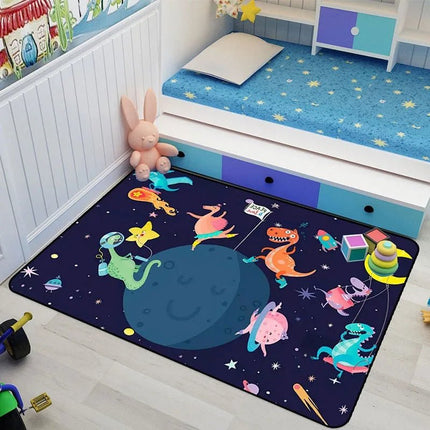 Floor Decor Cartoon Game Kids Room Learning Crawl Mat - Floor Decor - Essential Rugs - Mad Fly Essentials