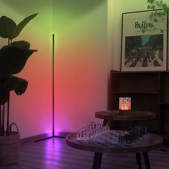 Floor Lamp LED Corner Game Room RGB Lighting - Floor Lamp - Moveon - Mad Fly Essentials