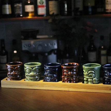 Funny 60mL Tiki Mug Bar Tools Shot Glass Kitchen Essentials - Kitchen Essentials - PartyCups - Mad Fly Essentials