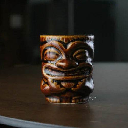 Funny 60mL Tiki Mug Bar Tools Shot Glass Kitchen Essentials - Kitchen Essentials - PartyCups - Mad Fly Essentials