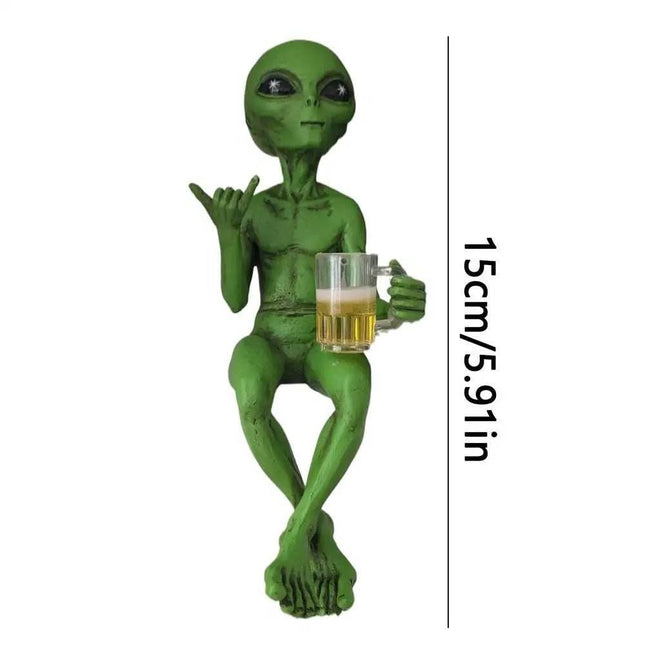 Funny Alien Statue Desktop Figurine Home Decor - Home Decor - Lansoon - Mad Fly Essentials
