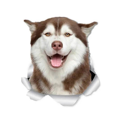 Funny Animal Bulldog Retriever 3D Wall Sticker - 3D Wall Sticker - HonC - Mad Fly Essentials