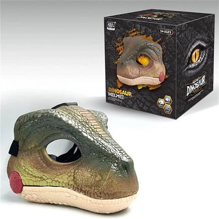 Funny Dinosaur Moving Jaw Face Costume Mask - Costume Mask - Cavalaria Costumes - Mad Fly Essentials