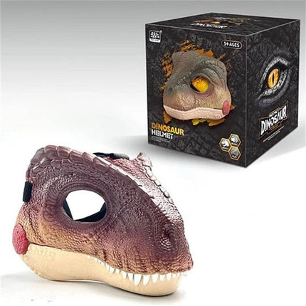 Funny Dinosaur Moving Jaw Face Costume Mask - Costume Mask - Cavalaria Costumes - Mad Fly Essentials