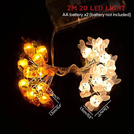 Funny Easter Rabbit Carrot LED Party Light - LED Party Light - KHTO - Mad Fly Essentials