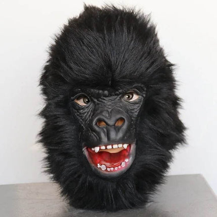 Funny Gorilla Chimp Monkey Costume Mask - Costume Mask - Cavalaria Costumes - Mad Fly Essentials