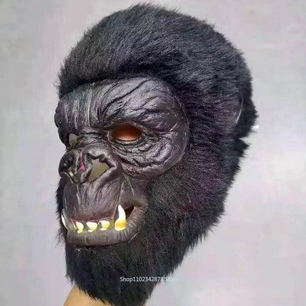 Funny Gorilla Chimp Monkey Costume Mask - Costume Mask - Cavalaria Costumes - Mad Fly Essentials