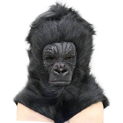 Funny Gorilla Chimp Monkey Costume Mask - Costume Mask - Cavalaria Costumes - Mad Fly Essentials