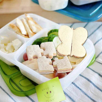 Funny Kids Sandwich Cookie Cutters - Mad Fly Essentials