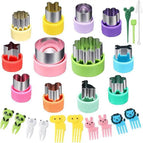 25 pcs fruit cutters
