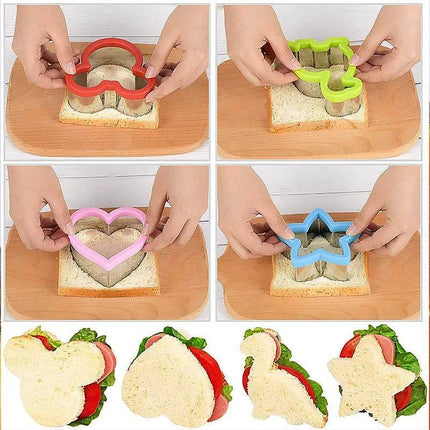 Funny Kids Sandwich Cookie Cutter Kitchen Gadget - Kitchen Gadget - Warm like home - Mad Fly Essentials