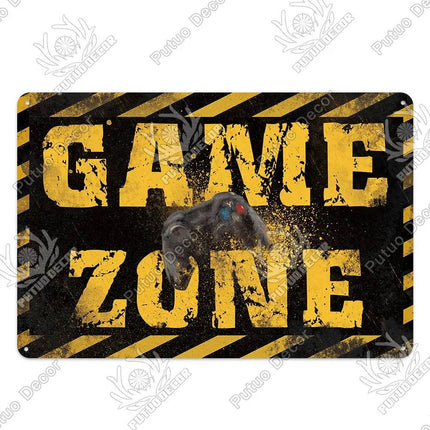 Funny Nostalgia Game Room Sign Decor - Sign Decor - Putuo Decor - Mad Fly Essentials