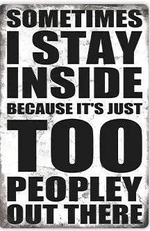 Funny Sarcastic Vintage Bedroom Retro Sign Decor - Sign Decor - Denim Meow - Mad Fly Essentials