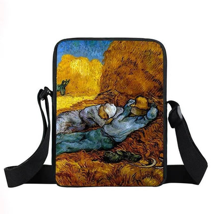 Funny Van Gogh Starry Night Crossbody Bags - Mad Fly Essentials