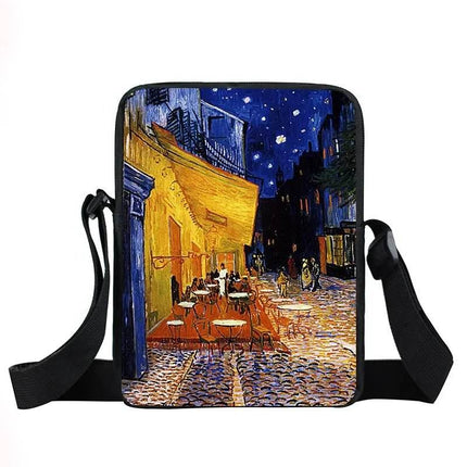 Funny Van Gogh Starry Night Crossbody Bags - Mad Fly Essentials