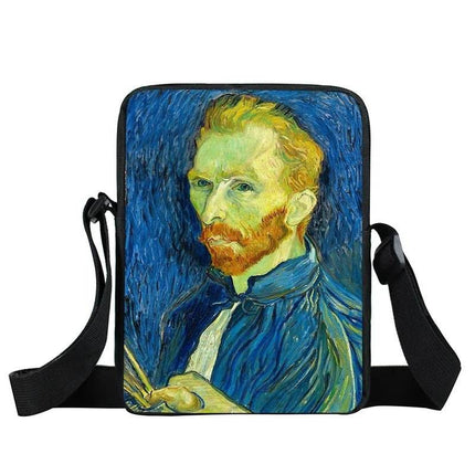 Funny Van Gogh Starry Night Crossbody Bags - Mad Fly Essentials