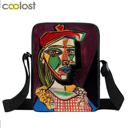 Funny Van Gogh Starry Night Crossbody Bag - Crossbody Bag - COOLOST - Mad Fly Essentials