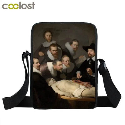 Funny Van Gogh Starry Night Crossbody Bags - Mad Fly Essentials