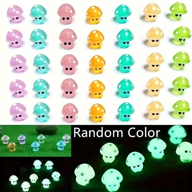 Garden Decor Mini Mushroom Luminous Light - Garden Decor - KINGONEDOM - Mad Fly Essentials