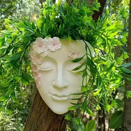 Garden Decor Nordic Face Flower Pot Wall Planter - Garden Decor - Nordic Creations - Mad Fly Essentials