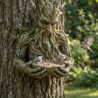 Tree man bird feeder